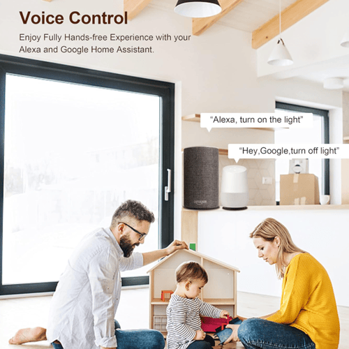 مفتاح إضاءة داخلي ذكي يعمل عبر الواي فاي | يدعم ال...