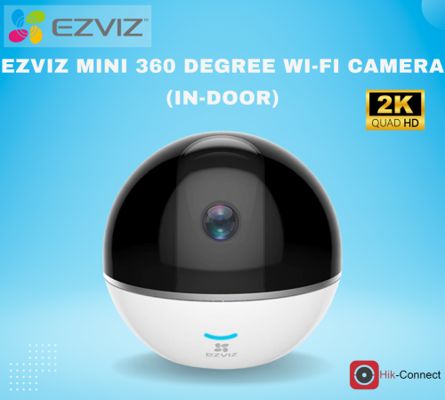 كاميرا EZVIZ Mini داخلية بزاوية رؤية 360 درجة ودعم...