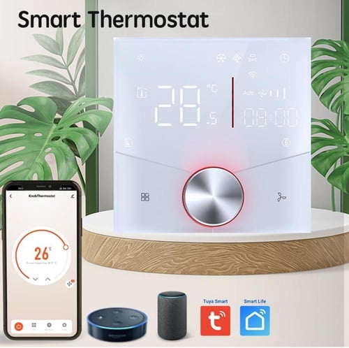 رموستات ذكي WiFi للتحكم في المكيف المركزي ووحدة ال...