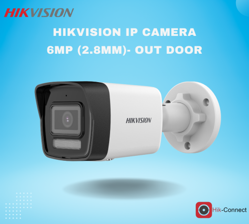 كاميرا هيكفيجن IP خارجية بدقة 6 ميجا بكسل بعدسة 2....