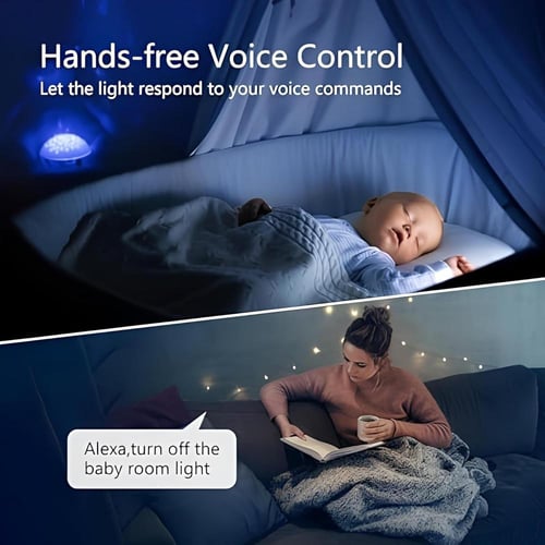 مفتاح إضاءة حائط ذكي بخاصية واي فاي (4 مفاتيح، لون...