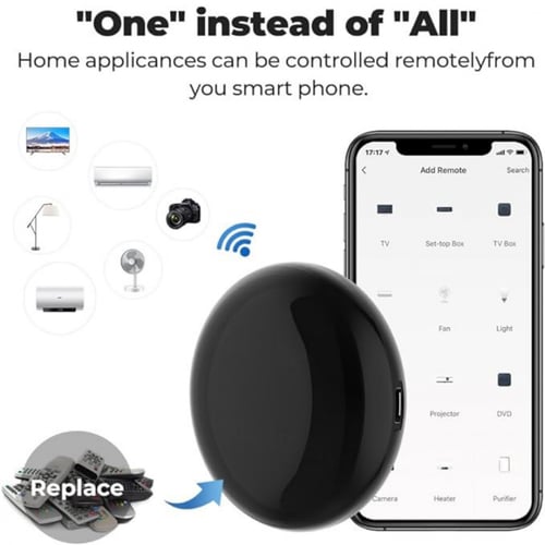 جهاز تحكم ذكي شامل بالأشعة تحت الحمراء Wi-Fi – تحك...