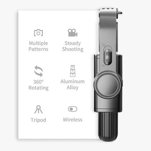 حامل او ترايبود وعصا سيلفي لاسلكي ذكي موديل L08