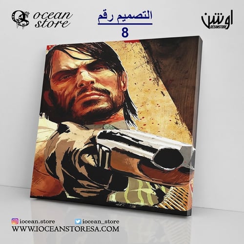 لوحة كانفس - Red Dead Redemption - ريد ديد