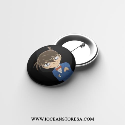 بروش - بادج - Button - Badge - Pin - المحقق كونان