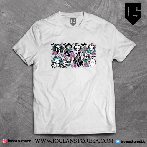 تيشيرت شخصيات مرعبة - horror movie characters