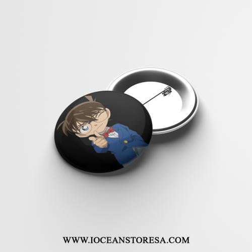 بروش - بادج - Button - Badge - Pin - المحقق كونان