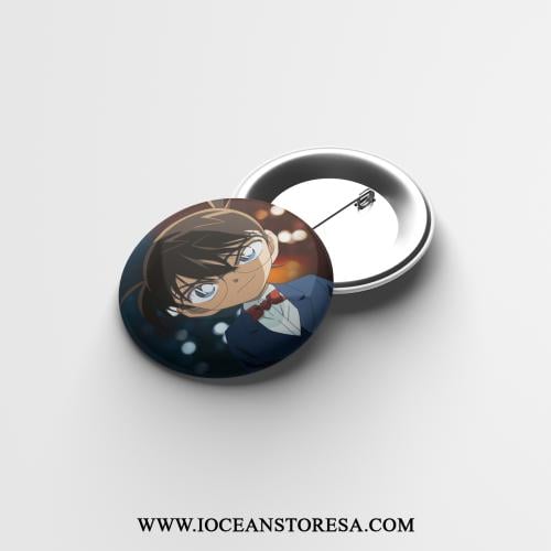 بروش - بادج - Button - Badge - Pin - المحقق كونان