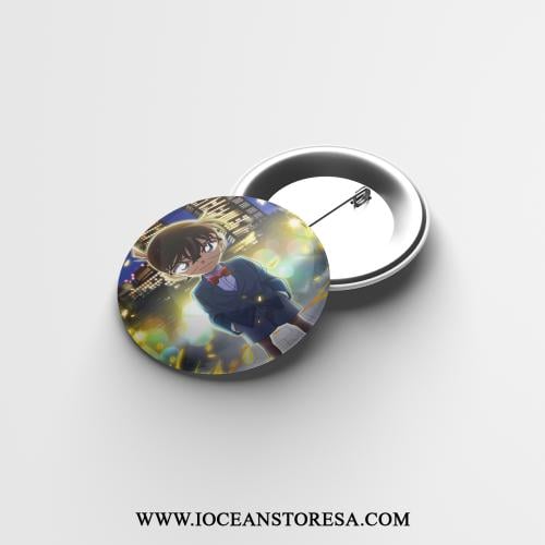 بروش - بادج - Button - Badge - Pin - المحقق كونان