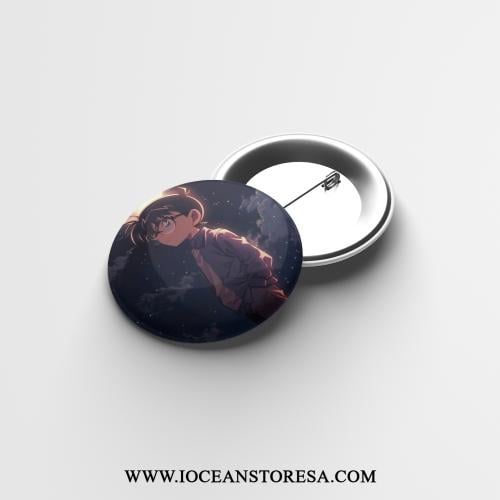 بروش - بادج - Button - Badge - Pin - المحقق كونان