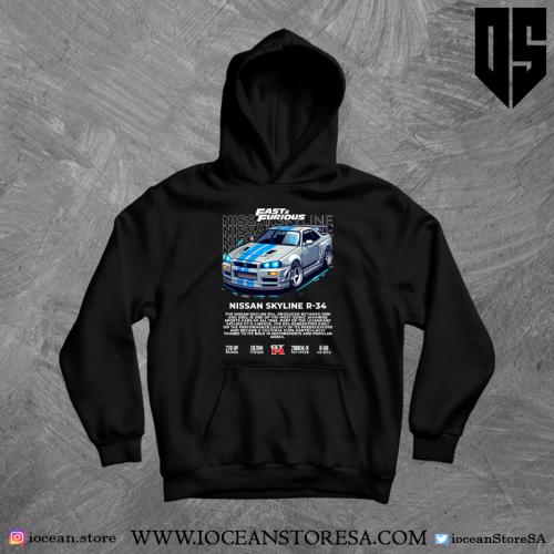 بلوفر / هودي - SKYLINE GTR34