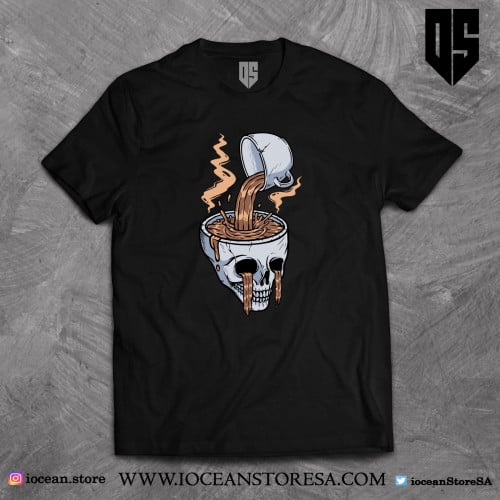 تيشيرت - قهوة