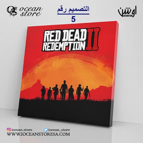 لوحة كانفس - Red Dead Redemption - ريد ديد