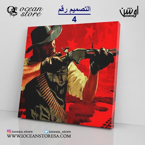 لوحة كانفس - Red Dead Redemption - ريد ديد