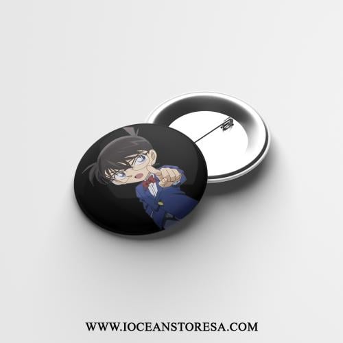 بروش - بادج - Button - Badge - Pin - المحقق كونان
