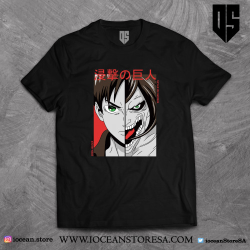 تيشيرت - Attack On Titan هجوم العمالقة