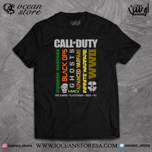 تيشيرت - call of duty - كول اوف ديوتي