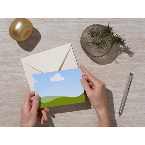 تصميم وضع الشعار / الصورة على البطاقات وكروت الاهد...