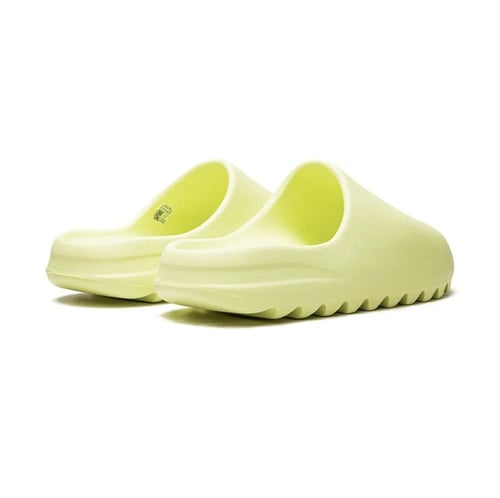 أديداس ييزي سلايد شبشب بلون أخضر متوهج