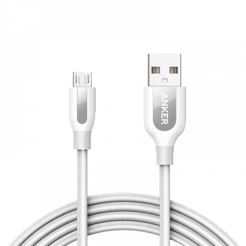 كيبل أنكر Micro USB مايكرو يو اس بي قماش 1.80m / 6...