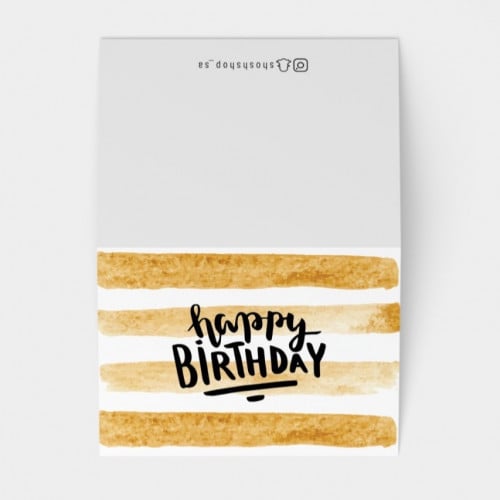 كرت اهداء الميلاد Happy Birthday