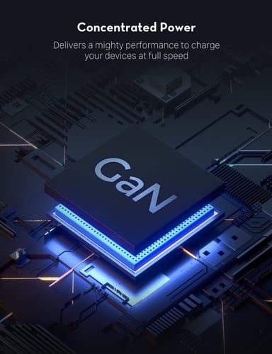 شاحن جداري راف باور بقوة 61 واط بتقنية بي دي – اسو...