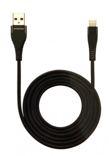 كيبل وبو للأيفون قماش 2 متر