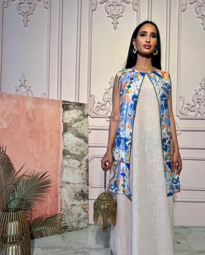 جلابيه زهر مشجر