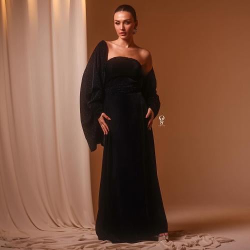 جلابيه كحلي كرستال