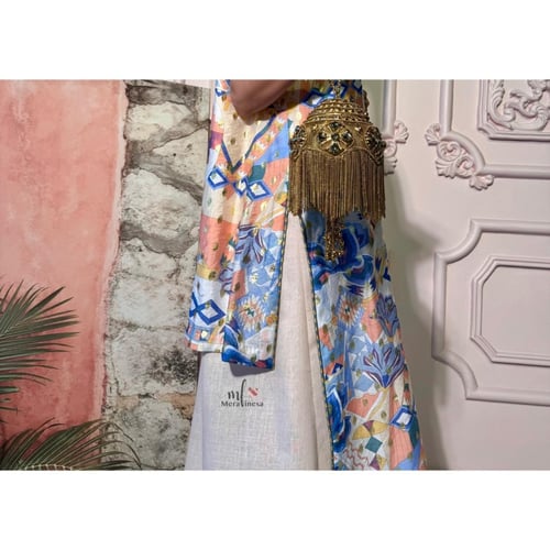 جلابيه زهر مشجر