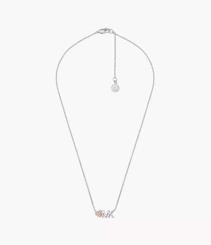 سلسال باللون الفضي من مايكل كورس