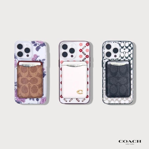 محفظة بطاقات ماق سيف من كوتش