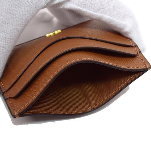 كارد هولدر من توري برتش باللون البني