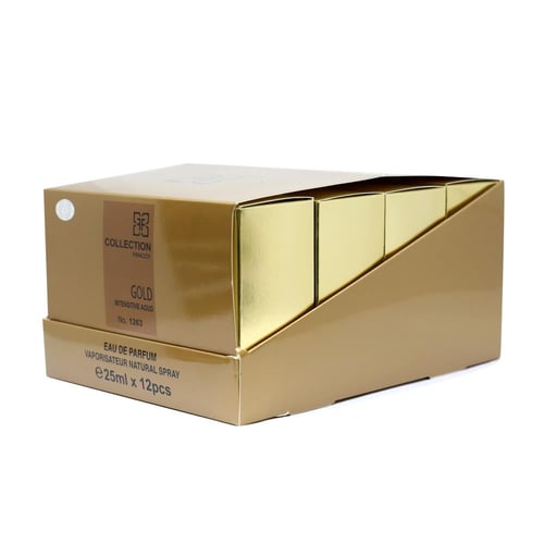 عطر ميني جولد عود 25مل / 12عبوة