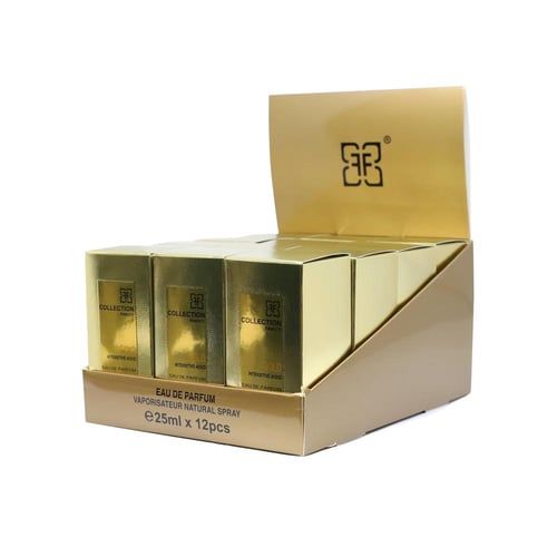 عطر ميني جولد عود 25مل / 12عبوة