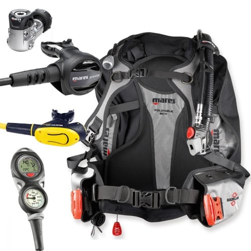 ماريس طقم ترافيل سكوبا Mares Travel Scuba Package