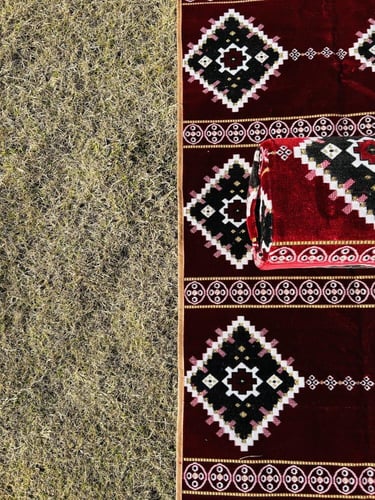 مدهـ شنطه جلد ضد الماء مترين في ٨٠ سانتي سهل للحمل...