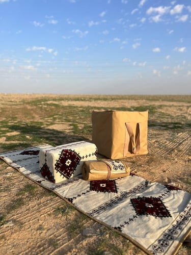 بكج 4 مدات رول + 4 مراكي + شنطة ضد الماء