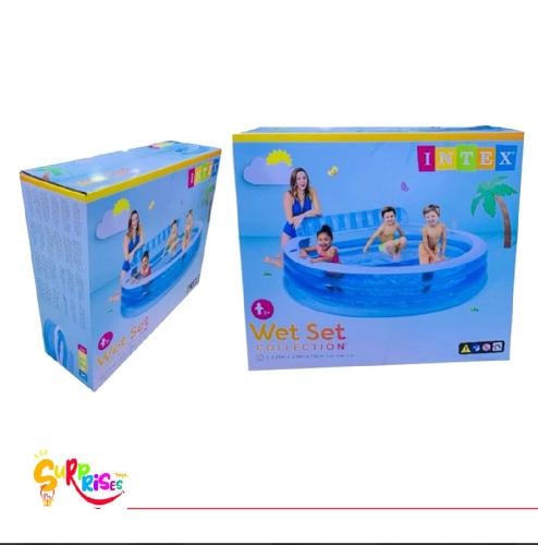 Intex حوض سباحة مع كرسي