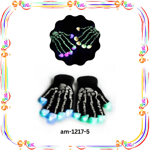 قفازات هيكلLED