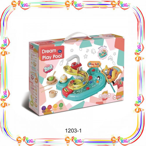 لعبة حوض سمك زحليقه