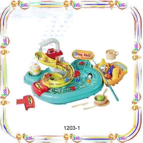 لعبة حوض سمك زحليقه