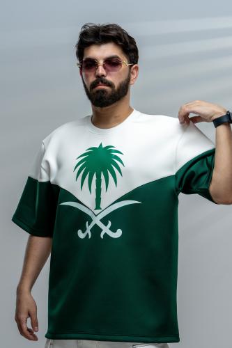 تيشرت اليوم الوطني اوفر سايز