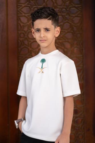 تيشرت اليوم الوطني ولادي KSA82