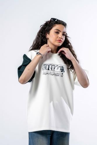 تيشرت اليوم الوطني نسائي KSA29