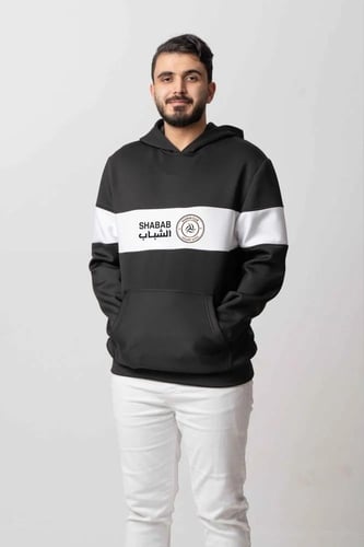 هودي أسود بهوية ناي الشباب