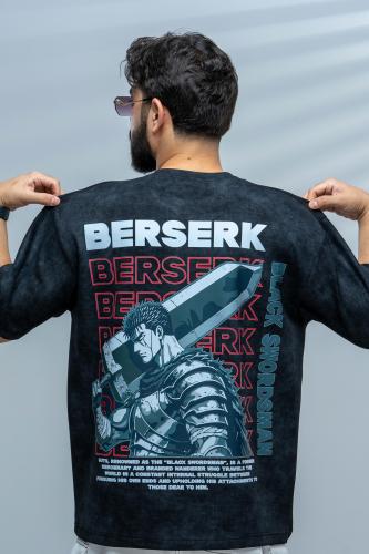 تيشرت أسود بتصميم شخصية غاتس