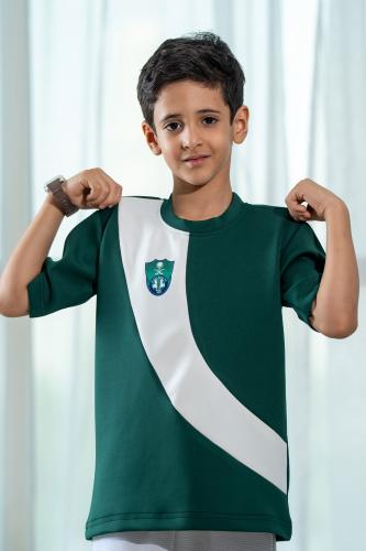 تيشرت الأهلي أخضر &أبيض