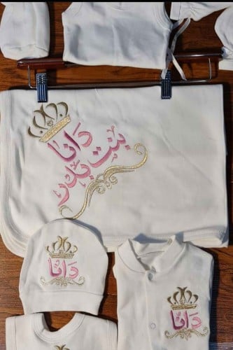 طقم مواليد بناتي