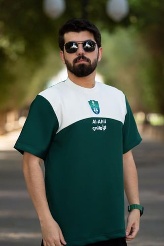 تيشرت الأهلي أخضر &ابيض